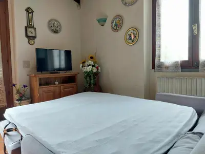 TV o dispositivi per l'intrattenimento presso Casa Vacanze - La Ginestra