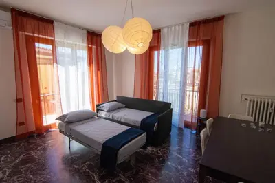 Letto o letti in una camera di Kate Apartment in centro 3 camere da letto 3 bagni