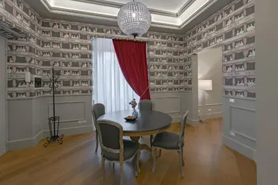 Area soggiorno di Apartments Florence - Teatro Luxury