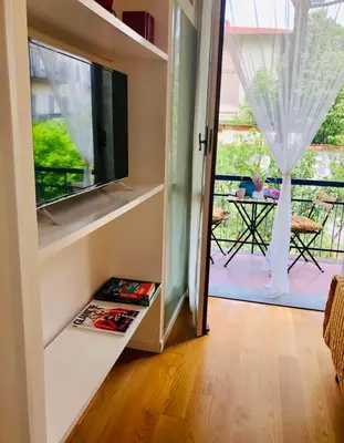 Balcone o terrazza di Florence Libertà apartment with balcony