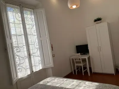 TV o dispositivi per l'intrattenimento presso Il Villino Rosa Apartment