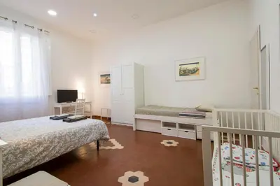 TV o dispositivi per l'intrattenimento presso Il Villino Rosa Apartment