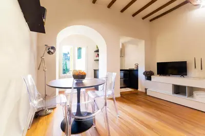 TV o dispositivi per l'intrattenimento presso San Niccolò hidden gem suite