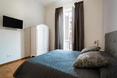 Letto o letti in una camera di Live Florence Guest House