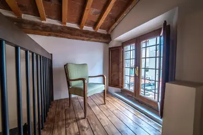Area soggiorno di Oltrarno Apartment