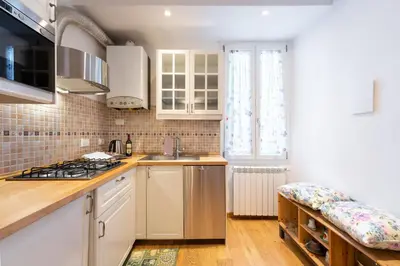 Cucina o angolo cottura di Appartamento Ariento