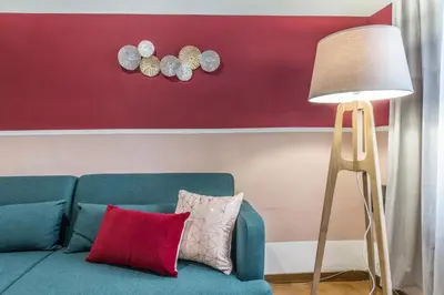 Area soggiorno di Wine Apartments Florence Sangiovese