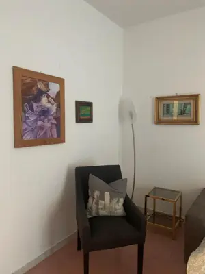 Area soggiorno di Casa Bianca Firenze