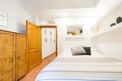 Letto o letti in una camera di Santa Maria Novella 6 sleeps near the central station