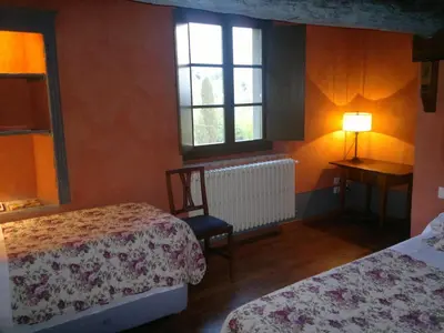 Letto o letti in una camera di I Veroni - Agriturismo and Wine Cellar