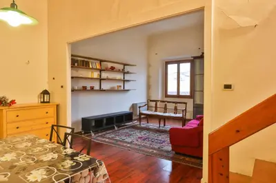 Area soggiorno di Ricasoli Bright Apartment