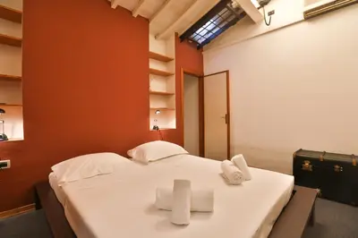 Letto o letti in una camera di Ricasoli Bright Apartment