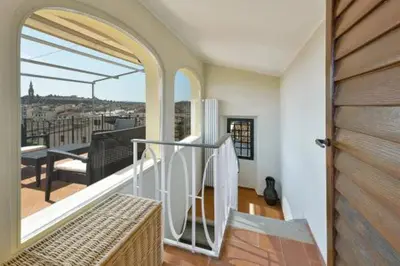 Balcone o terrazza di Apartments Florence Santa Croce Terrace Deluxe