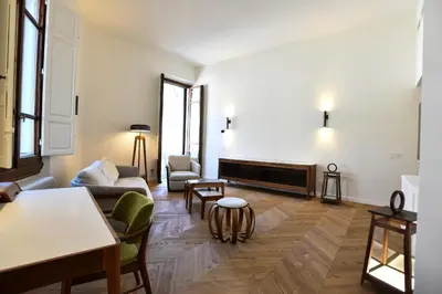 Area soggiorno di Cappelle Medicee Luxury Flat