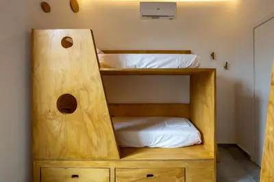 Letto o letti in una camera di Hotel Paola