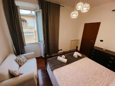 Letto o letti in una camera di Vittoria House
