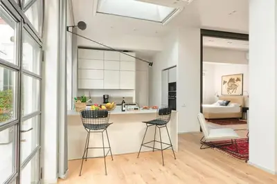 Cucina o angolo cottura di Ex Artist Studio Loft near Piazzale Michelangelo