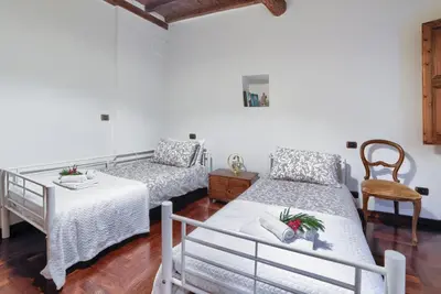 Letto o letti in una camera di Apartment LaCosta near Ponte Vecchio