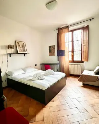 Letto o letti in una camera di My happy place