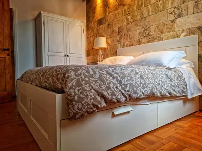 Letto o letti in una camera di Appartamento San Frediano