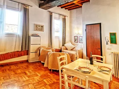 Letto o letti in una camera di Appartamento San Frediano