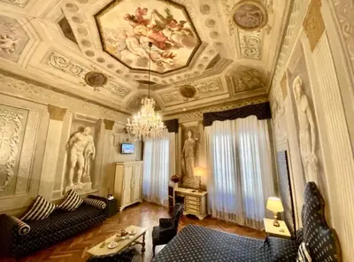 TV o dispositivi per l'intrattenimento presso Hotel Martelli