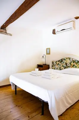 Letto o letti in una camera di Tranquil Suite Near David