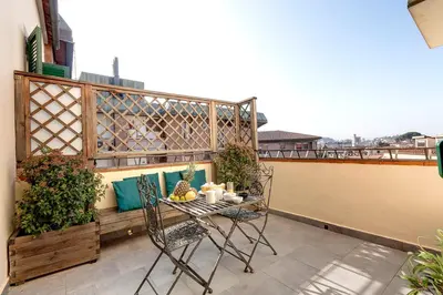 Balcone o terrazza di Alamanni Apartment by Mamo Florence