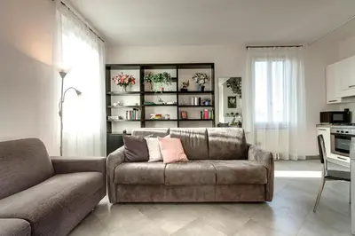 Area soggiorno di Alamanni Apartment by Mamo Florence