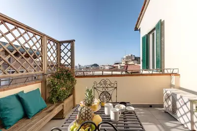 Balcone o terrazza di Alamanni Apartment by Mamo Florence