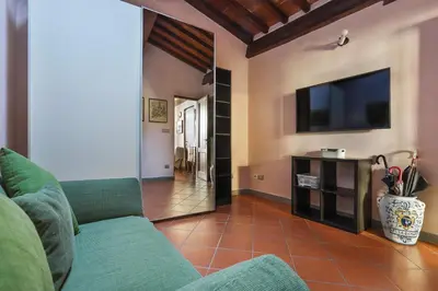 TV o dispositivi per l'intrattenimento presso 2 bedroom apartment with terrace