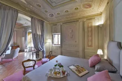 Letto o letti in una camera di Maggio Frescoes by VacaVilla