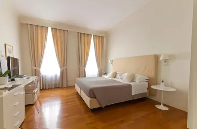 Letto o letti in una camera di Residence Hilda