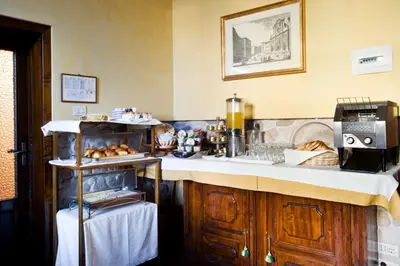 Cucina o angolo cottura di Hotel Alessandra