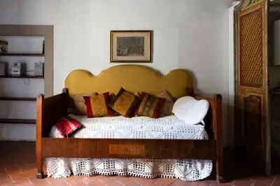 Letto o letti in una camera di Comfy Apartment Near Palazzo Pitti