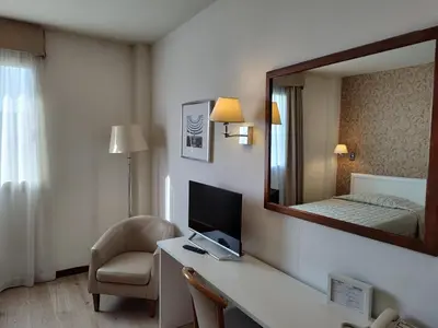 TV o dispositivi per l'intrattenimento presso Hotel Datini