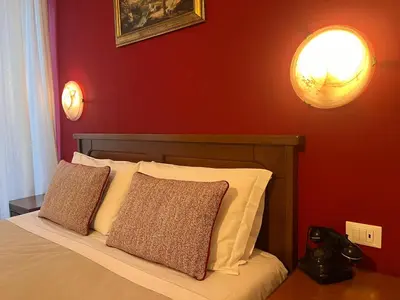 Letto o letti in una camera di Hotel Nizza
