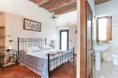 Letto o letti in una camera di Casa Vacanze Bellavista