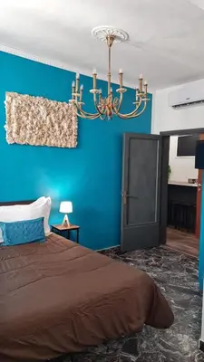 Letto o letti in una camera di Civico 71