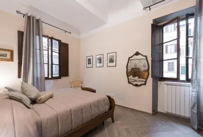 Letto o letti in una camera di Guelfa Dream