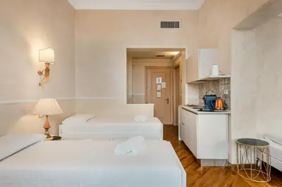 Letto o letti in una camera di Medici Apartment