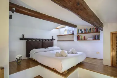 Letto o letti in una camera di Atelier Bellesi - Sweet Dreams in Florence