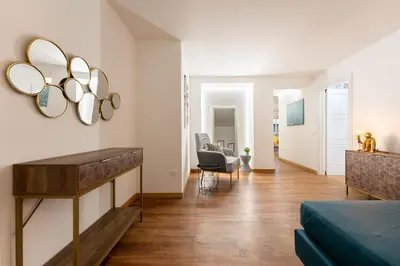 Area soggiorno di Guicciardini Apartment
