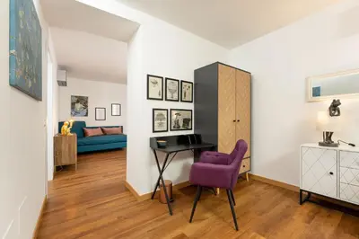 Area soggiorno di Guicciardini Apartment