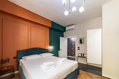 Letto o letti in una camera di Room Eleven