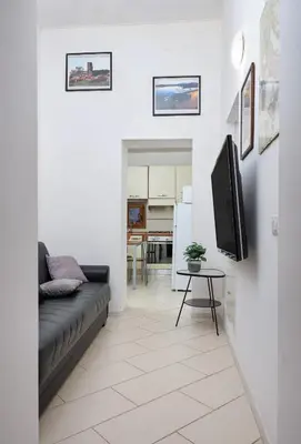 TV o dispositivi per l'intrattenimento presso Appartamento Centro Storico Firenze Cosy apartament in Florence