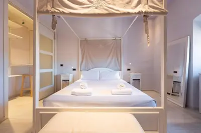 Letto o letti in una camera di [Maison] Brunelleschi - 50m dal Duomo, Ascensore