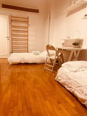 Letto o letti in una camera di La casa di Dani