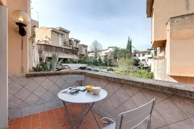 Balcone o terrazza di Rachel Apartment by Mamo Florence