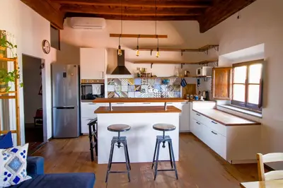 Cucina o angolo cottura di Palazzo Leopardi